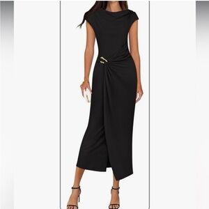 Elegant Black Maxi Dress
